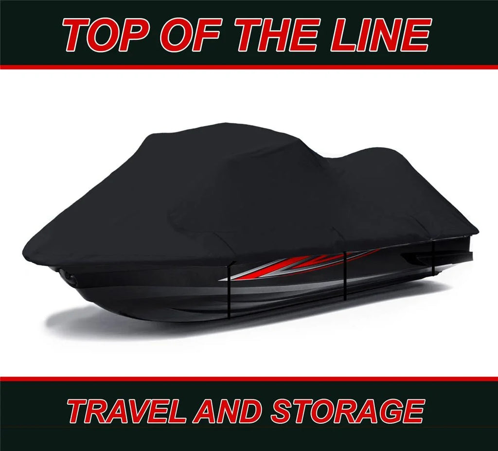 BLACK 600 DENIER JetSizeki Cover Compatible for Sizeea Doo Sizeea-Doo GTi LE RFI 2003 2004 2005 Jet Sizeki Cover PWC Cover Jet Sizeki
