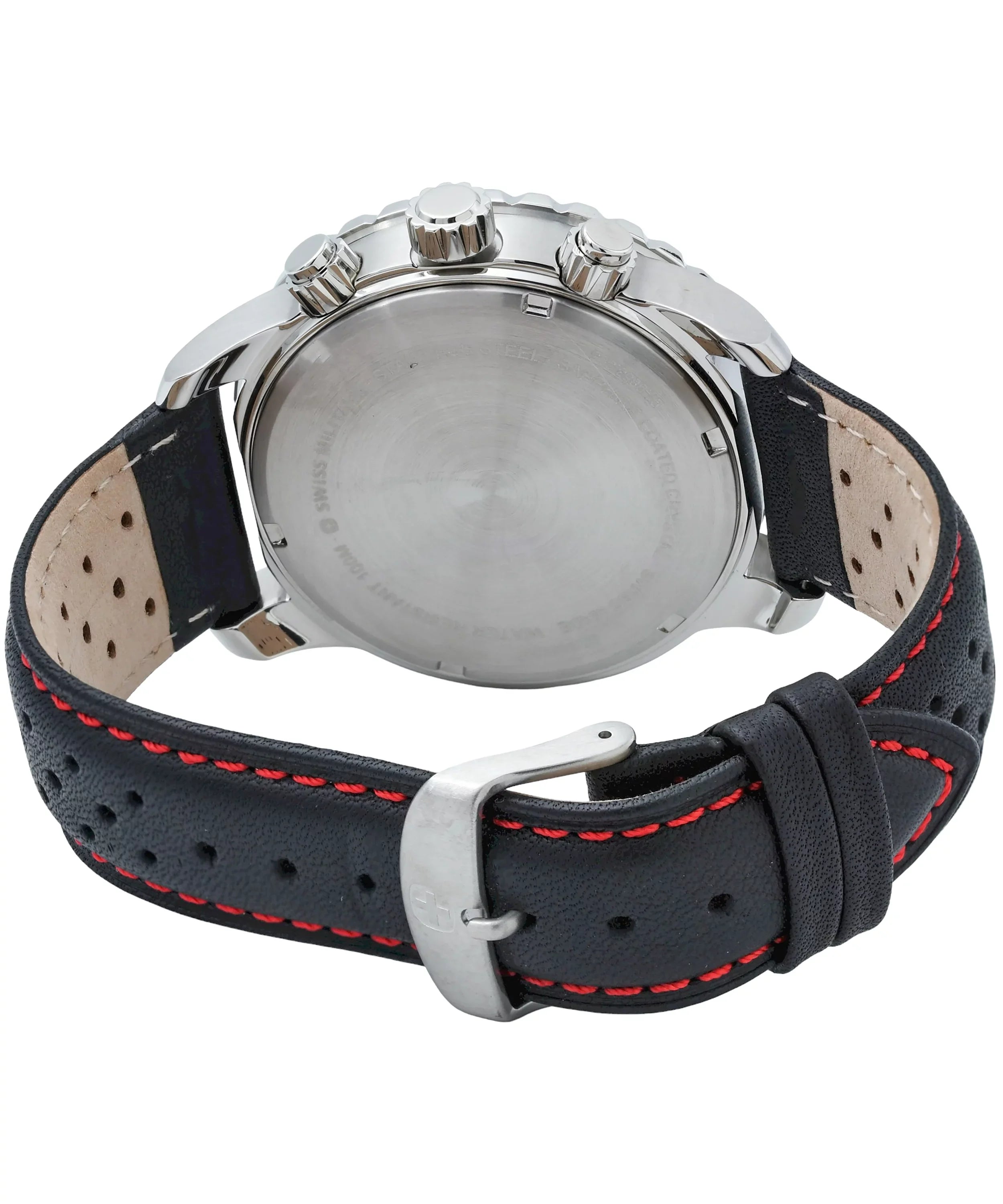 NEW VICTORINOX Sizewiss Military Men's 01.0853.305 Roadster Chronograph Watch $400