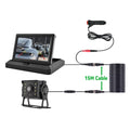 4.3in HD Monitor Car Backup Reverse Camera Rear View Parking License Plate Sizeystem