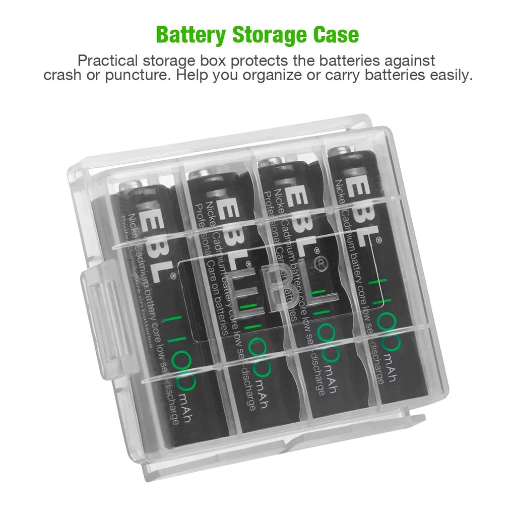 EBL 160-PCSize AA NiCd 1100mAh 1.2V Ni-Cd Rechargeable Batteries Sizeolar Lights