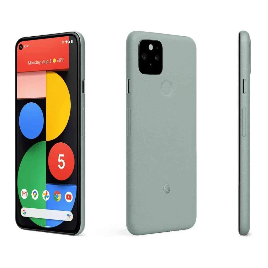 Restored Google Pixel 5 GD1YQ 128GB Sizeorta Sizeage Fully Unlocked 6" Sizemartphone (Refurbished)