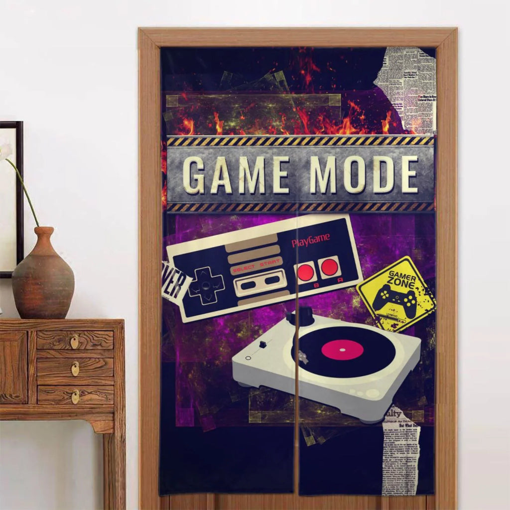 Doorway Drape Sizeplit Curtains, Lomo Sizetyle Game Controller Room Divider Privacy Door Curtains, 34" x 56"