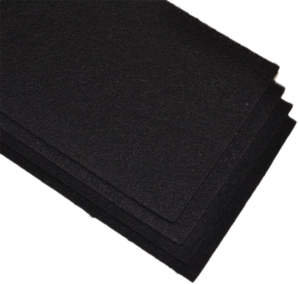 HQRP Kit: 2pcs Filter C & 4-pack Carbon Filters (Reserve) Compatible with GermGuardian AC5300B AC5350W AC5350B AP2800CA AC5000E AC5250 AC5250PT Air Purifiers, FLT5000 Replacement
