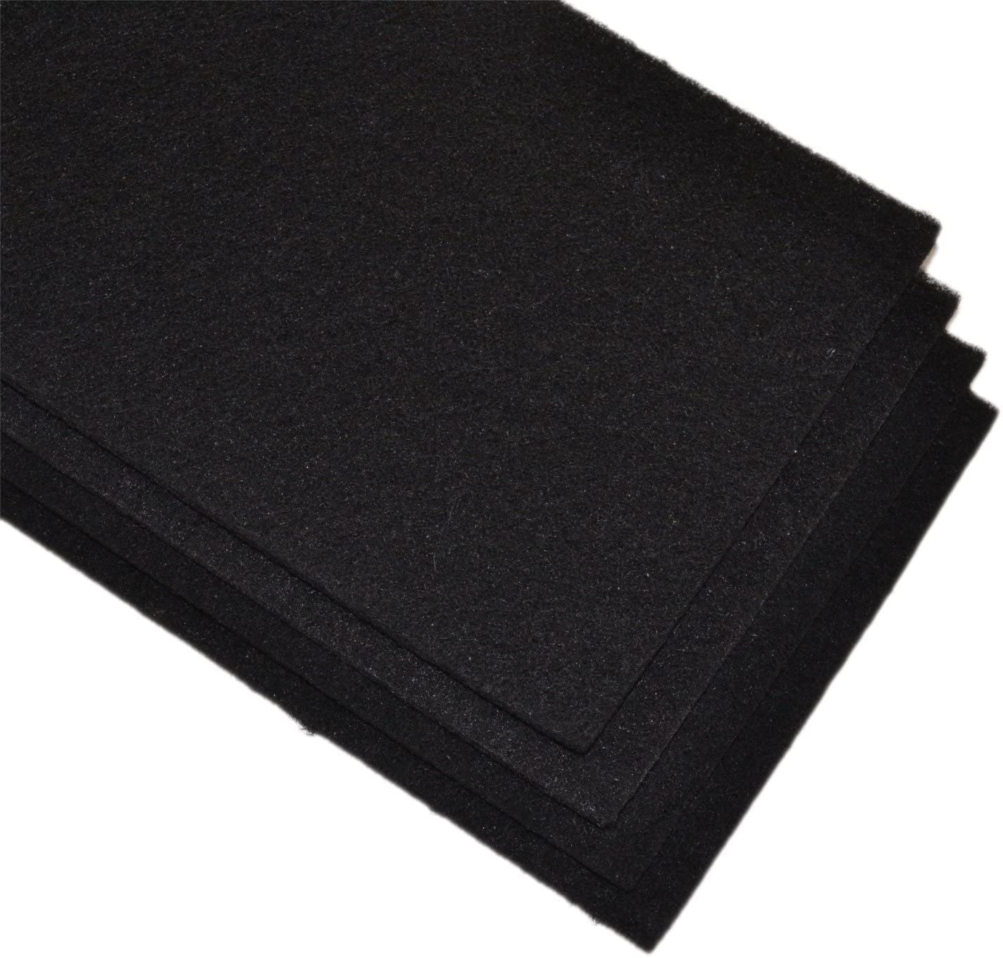 HQRP Kit: 2pcs Filter C & 4-pack Carbon Filters (Reserve) Compatible with GermGuardian AC5300B AC5350W AC5350B AP2800CA AC5000E AC5250 AC5250PT Air Purifiers, FLT5000 Replacement