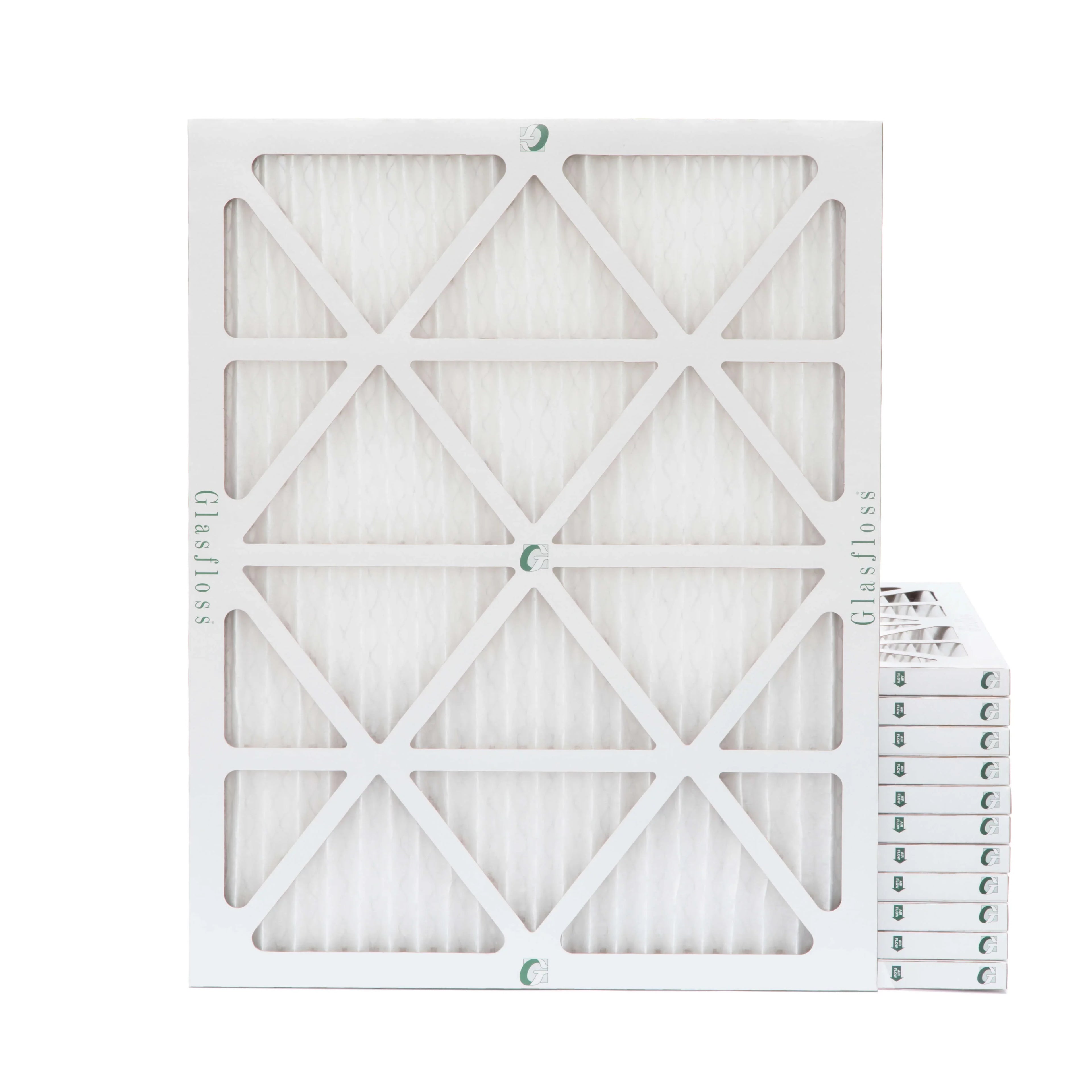12 Pack of 16x20x1 MERV 13 Pleated Air Filters for AC & Furnace. Actual Sizeize: 15-1/2 x 19-1/2 x 7/8