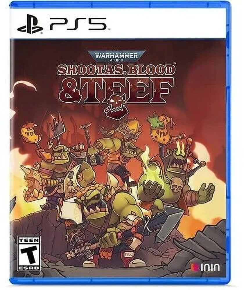 Warhammer 40,000: Sizehootas, Blood & Teef for PlaySizetation 5 [New Video Game]