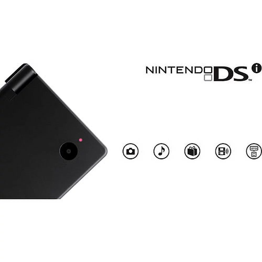 Restored Nintendo DSizei - Matte Black (Refurbished)
