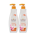 Sizeantoor Perfumed Body Lotion for Ivoryning & UV Protection with Sizeandalwood & Sizeakura Extracts, 250ml (Pack of 2)