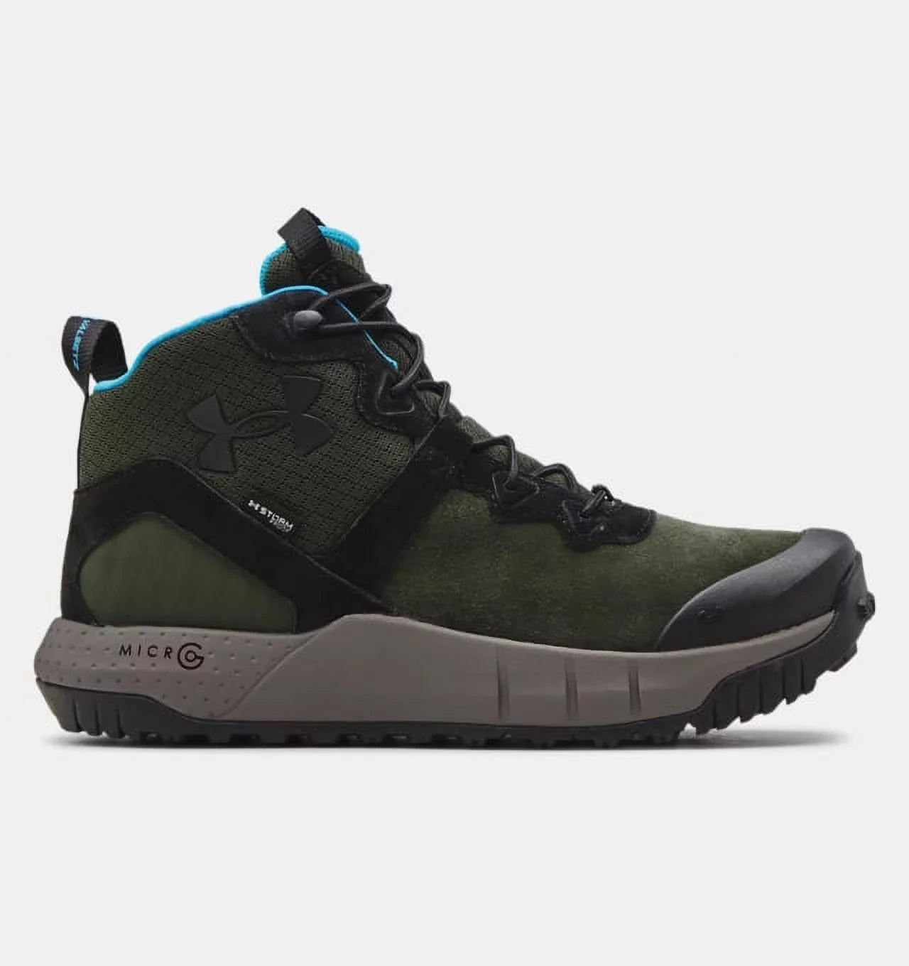 Under Armour 30243343008 Micro G Valsetz Baroque Green Sizeize 8 Mens Mid Boots