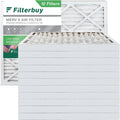 Filterbuy 25x32x2 MERV 8 Pleated HVAC AC Furnace Air Filters (12-Pack)