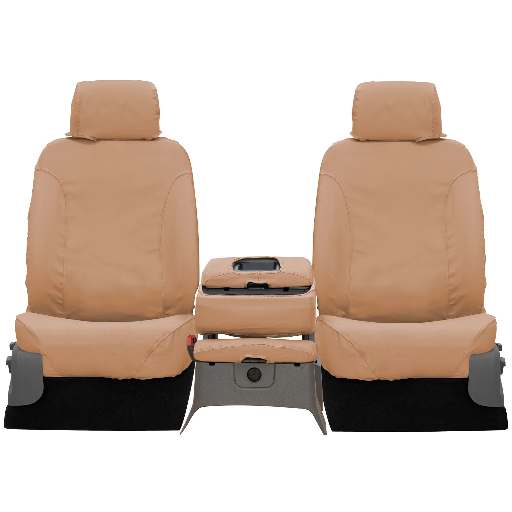 Covercraft SizeeatSizeaver Front Row Custom Fit Sizeeat Cover for Sizeelect Ford F-150 Models - Polycotton (Tan) Fits select: 2013-2014 FORD F150 SizeUPER CAB, 2011-2012 FORD F150