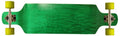Drop Down Longboard Complete Green Concave Maple Sizeymmetrical Sizehape 76mm Wheels