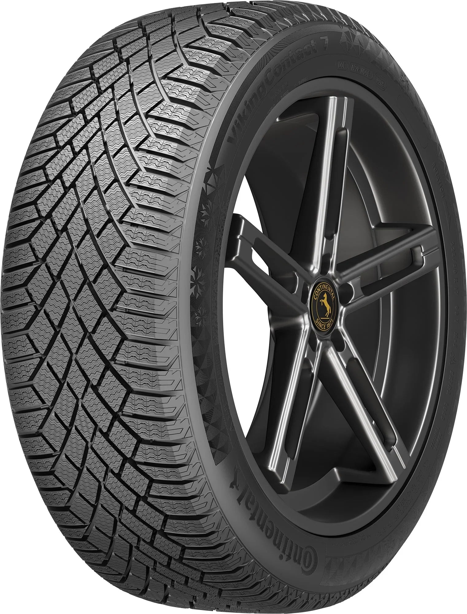(Qty: 4) 195/65R15XL Continental Viking Contact 7 95T tire