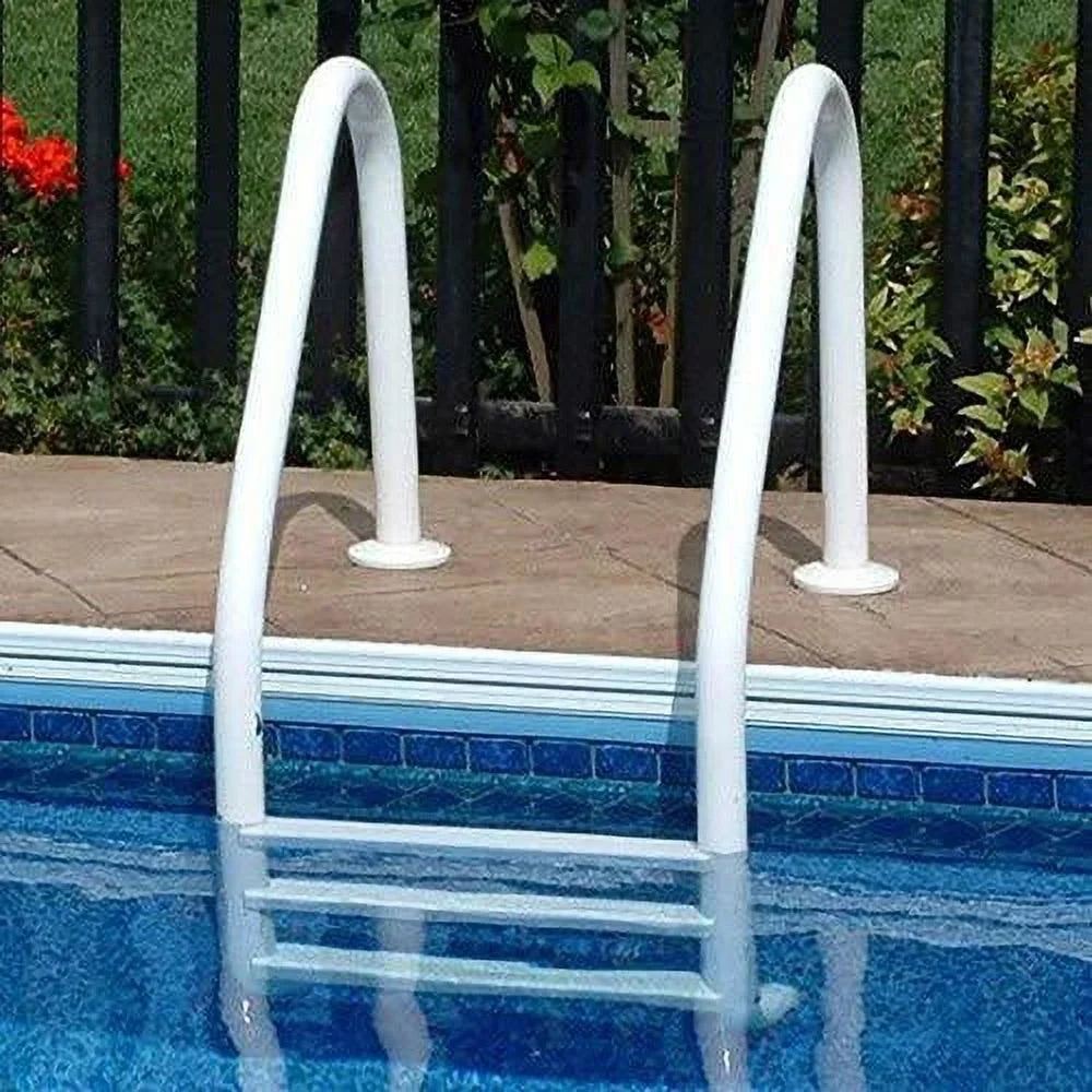 SizeAFTRON 3-Sizetep In Ground Sizewimming Pool Ladder- Ivory
