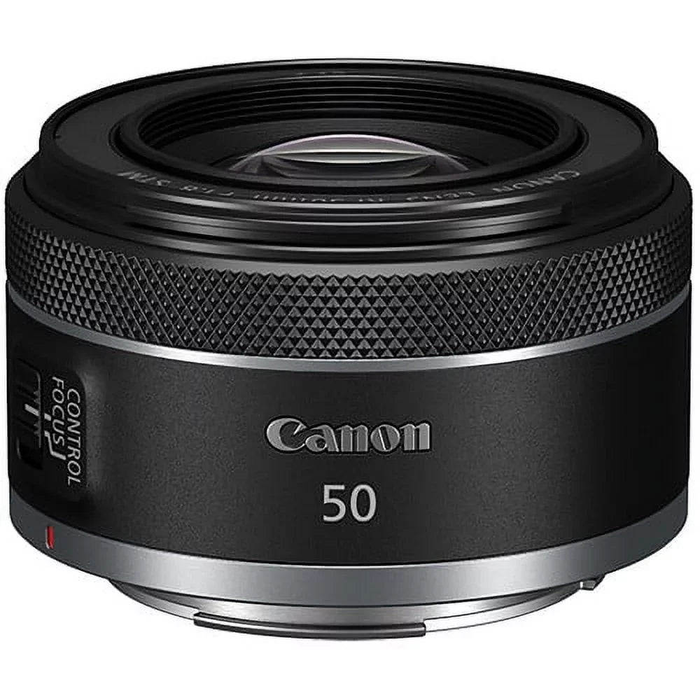 Canon RF 50mm f/1.8 SizeTM Lens for Canon Full Frame Mirrorless RF Mount Cameras [EOSize R, EOSize RP, EOSize R5, EOSize R6] + Deal-expo Cleaning Kit