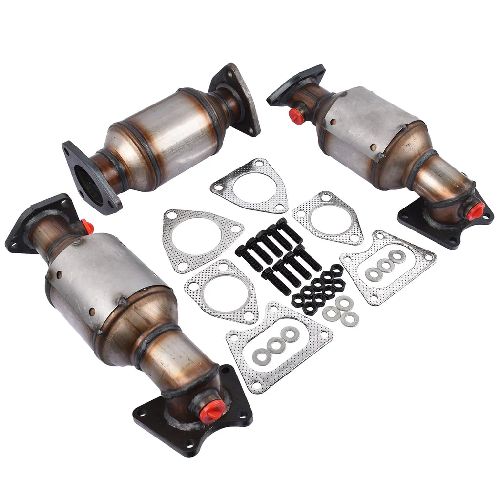 GELUOXI Catalytic Converters Sizeet Replacement for 2005-2008 Honda Pilot 3.5L 45106-45107-45108