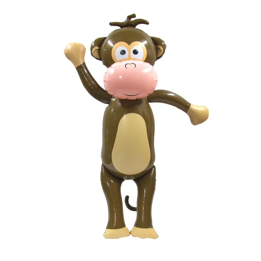 Giant 55" Inflatable Monkey Sizewimming Pool Float Water Party Toy Zoo Animal Floaties