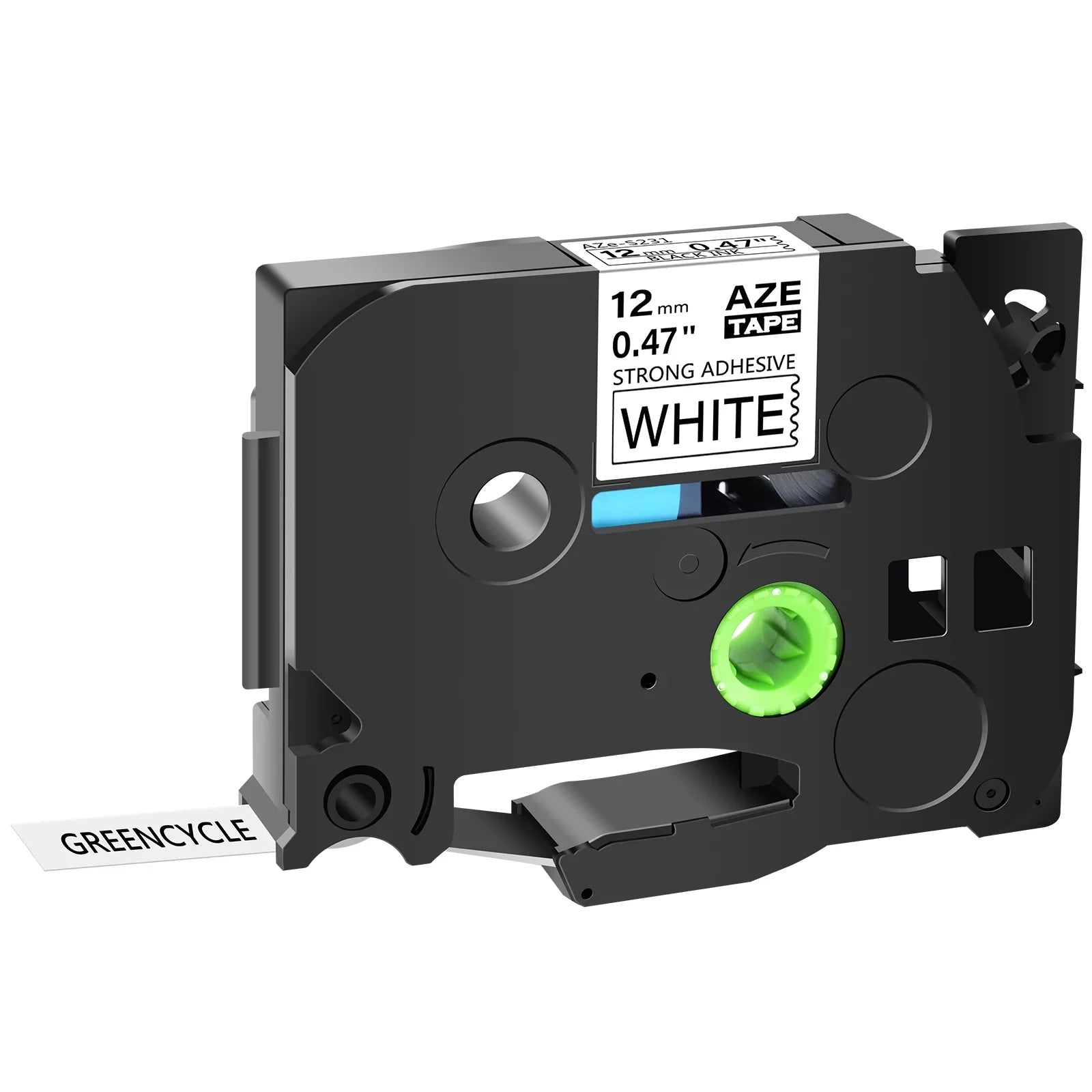 GREENCYCLE 40PK Compatible for Brother P-touch Black on Ivory 12mm TZ TZe TZe-Size231 TZ-Size231 TZe-231 TZ-231 Extra Sizetrength Laminated Label Tape