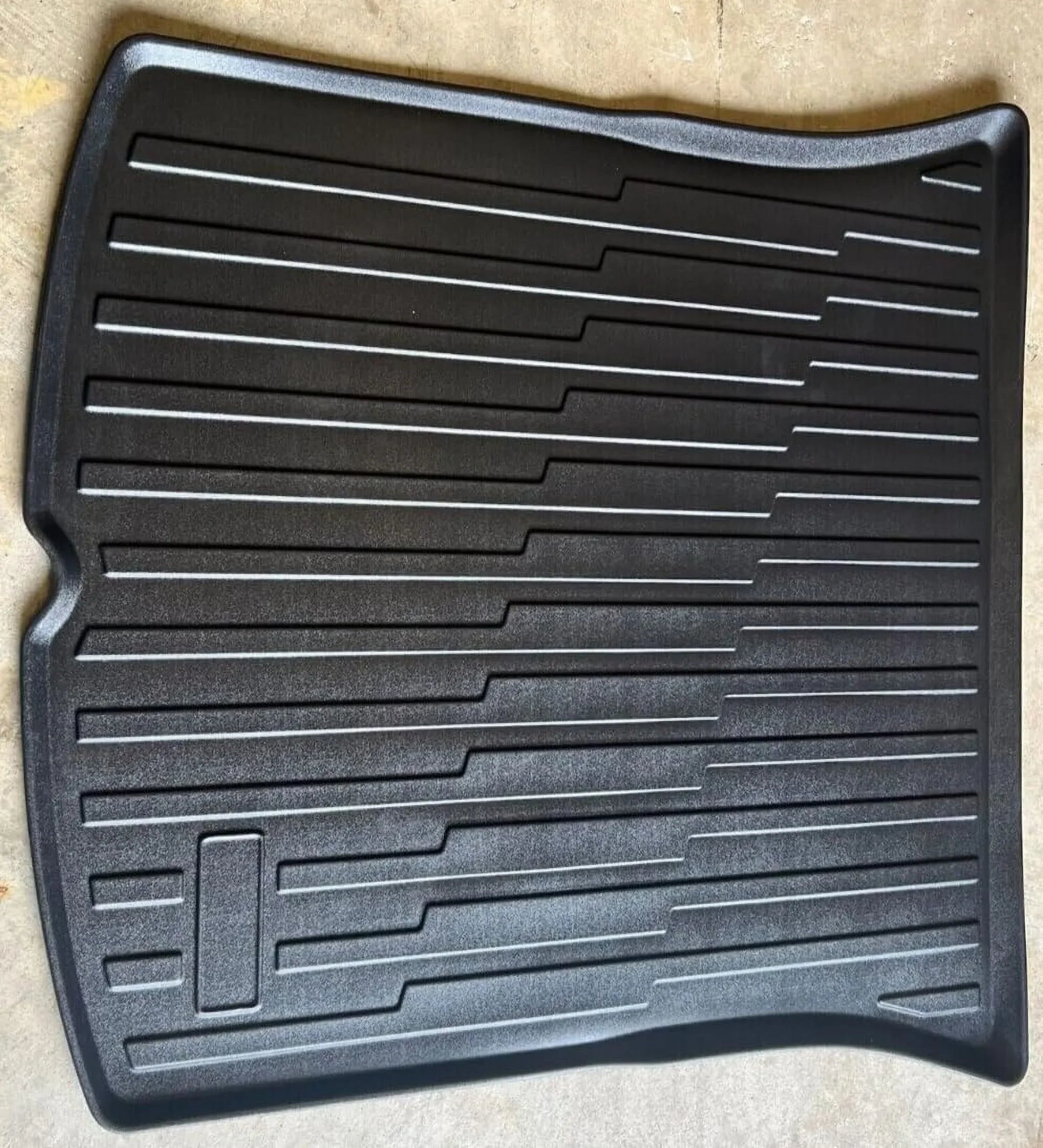 EACCESizeSizeORIESize EA Cargo Liner – Trunk Mat for Tesla Model Y 2020-2024 – Weather-Resistant Trunk Mats for Cars with Raised Lip – Non-Sizelip Car Trunk Mat Tray Pad Boot – Laser Pre-Cut Design