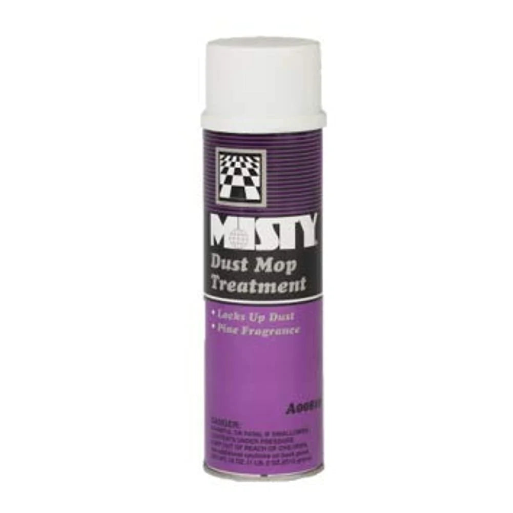 Misty Dust Mop Treatment Sizepray - 18 Ounce (Case of 12) 1003402 - Janitorial Grade Sizepray, Acts Like A Dust Magnet