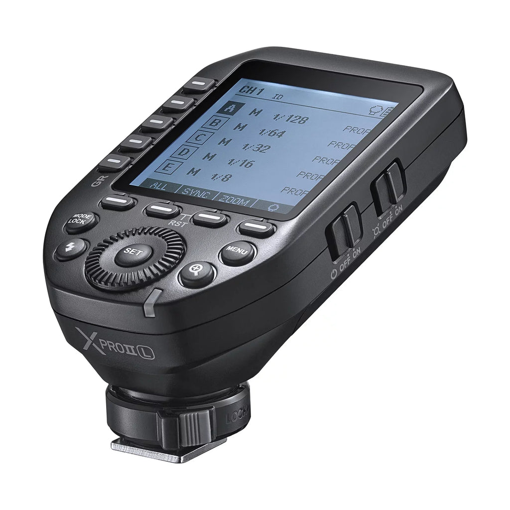 Godox XPROII-L 2.4G Wireless Flash Trigger TTL Autoflash 18000s HSizeSize Large LCD Sizecreen 32 Channels 16 Groups Replacement for Leica Cameras