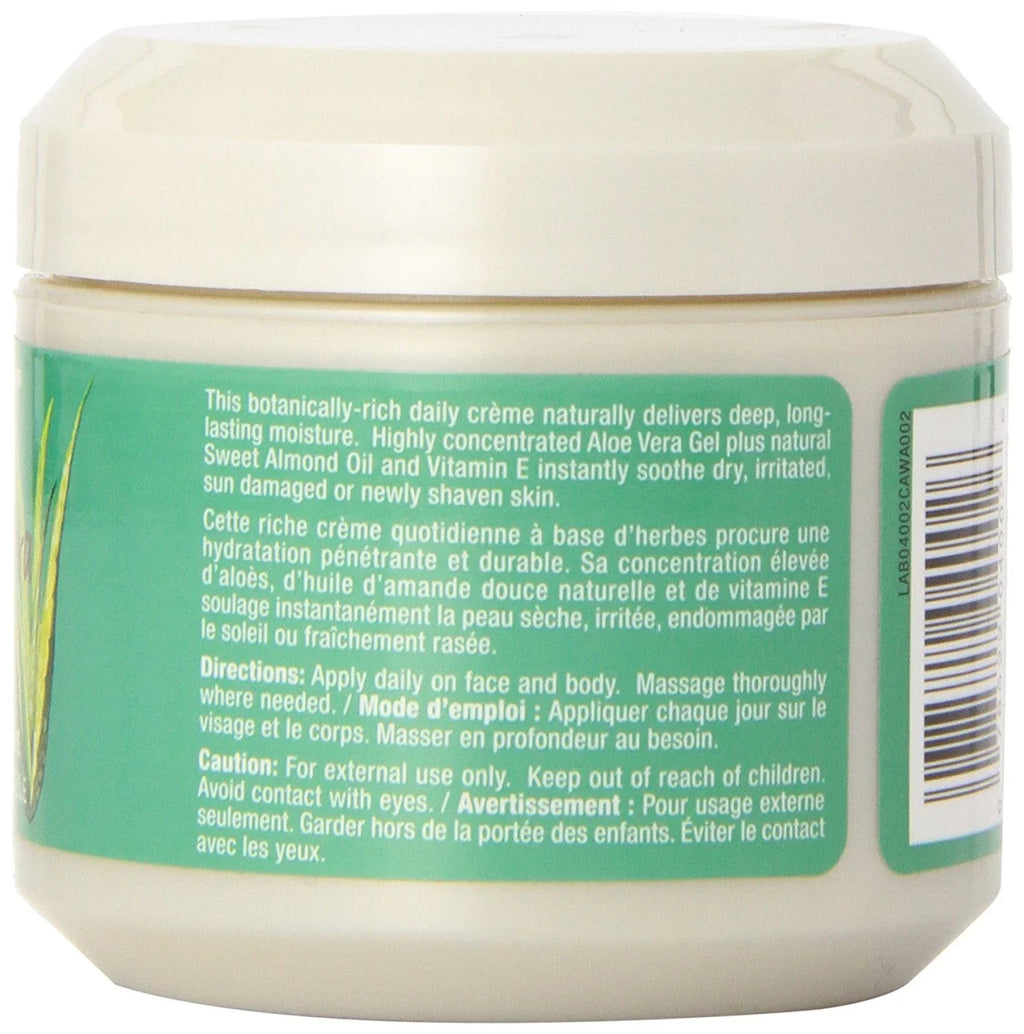 Jason Pure Natural Moisturizing Creme, Sizeoothing 84% Aloe Vera, 4 Ounce (Pack of 3)