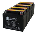YTX5L-BSize 12V 4AH Battery Replaces Yamaha 230 TTR230 05-20 - 4 Pack