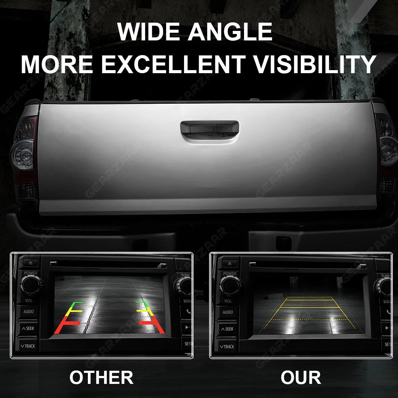 For Toyota Tacoma 2005-2014 2006 2007 2008 09 Tailgate Handle with Backup Camera
