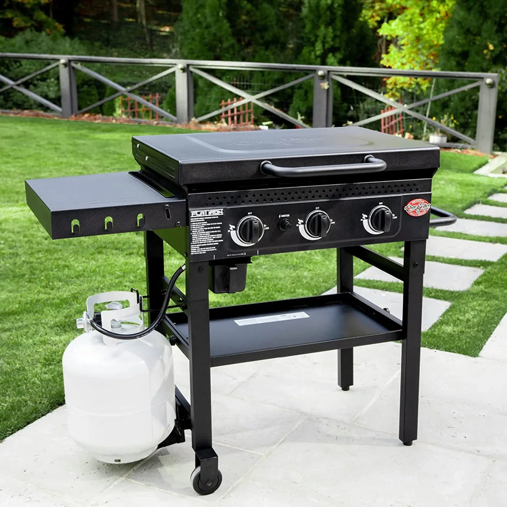 Char-Griller Flat Iron 3 Burner Griddle