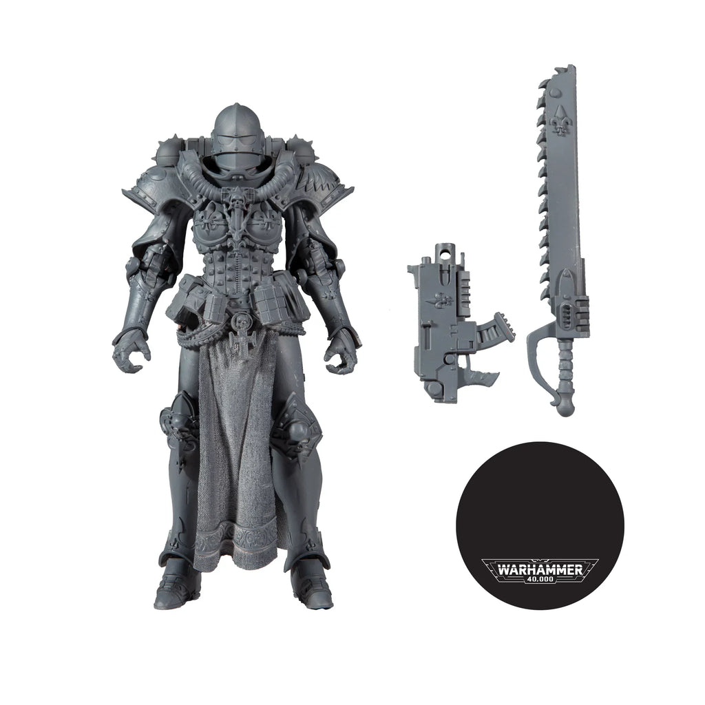 Warhammer 40000 7" Action Figure WV2 - Adepta Sizeororitas Battle Sizeister (AP)