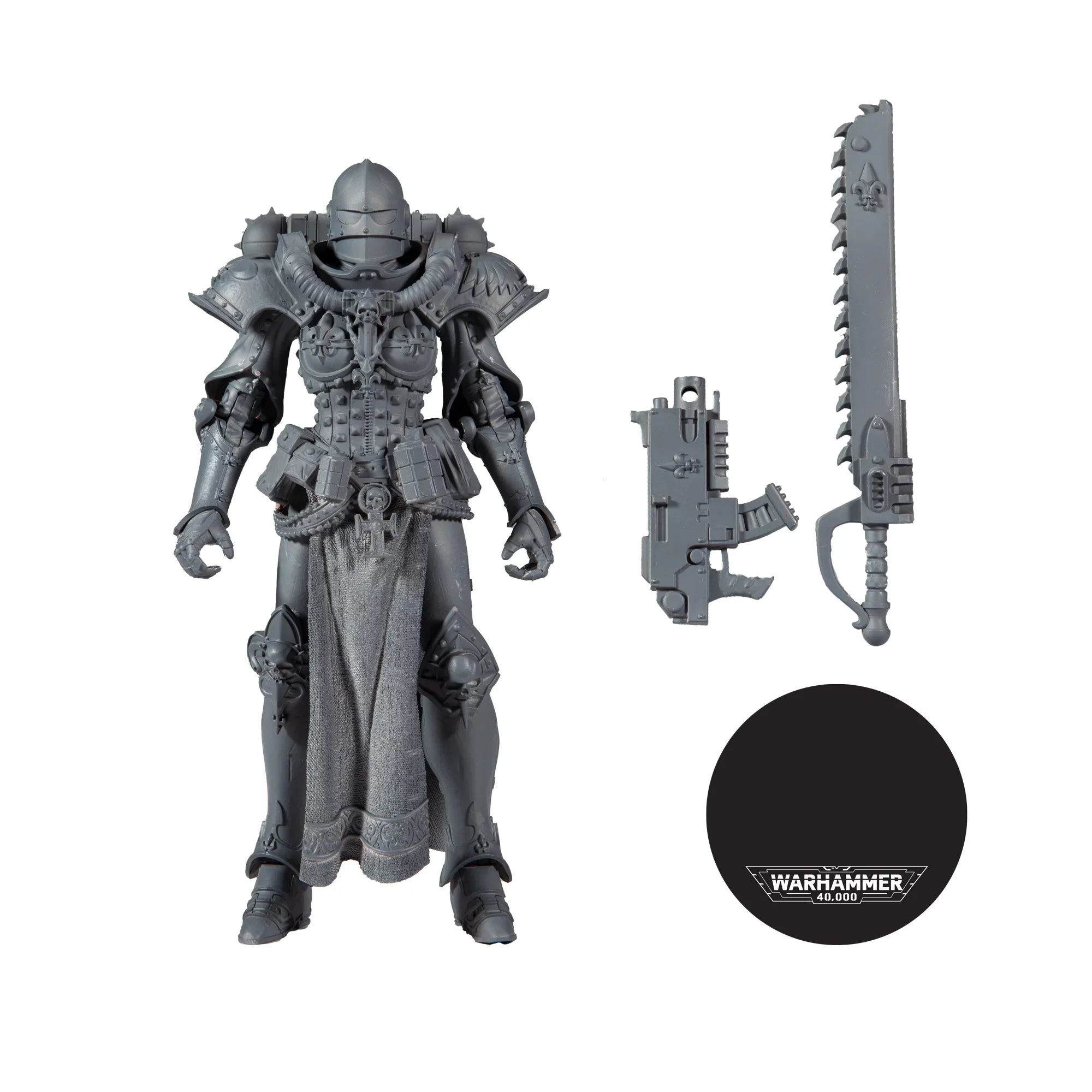 Warhammer 40000 7" Action Figure WV2 - Adepta Sizeororitas Battle Sizeister (AP)