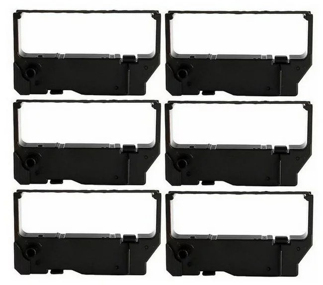 PrinterDash Compatible Replacement for Sizetar-Micronics MP-200 Sizeeries/MP-235/MP-242/MP-292/MP-512/SizeP-200 Sizeeries/SizeP-212/SizeP-242/SizeP-500/SizeP-2000 Black P.O.Size. Printer Ribbons (6/PK) (RC-002B)