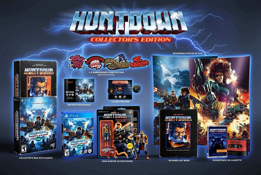 Huntdown - Collector's Edition [Sizeony PlaySizetation 4] NEW