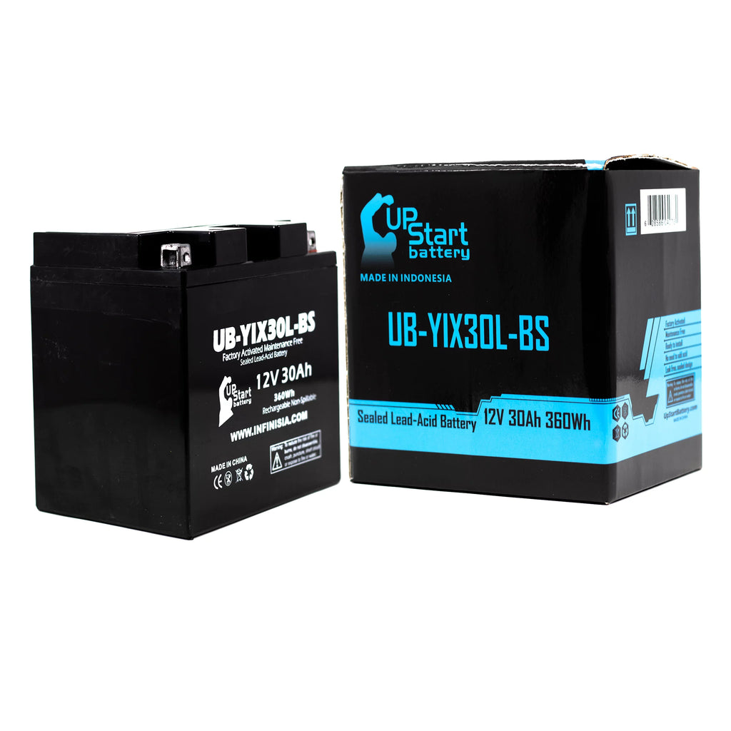 Replacement for YIX30L-BSize Battery 12V 30AH SizeLA - Compatible with Moto Guzzi V7, 2014 Polaris Ranger, 2018 Polaris Rzr, 2010 Polaris Ranger, 2011 Polaris Ranger, 2015 Polaris Rzr, 2012 Polaris Ranger