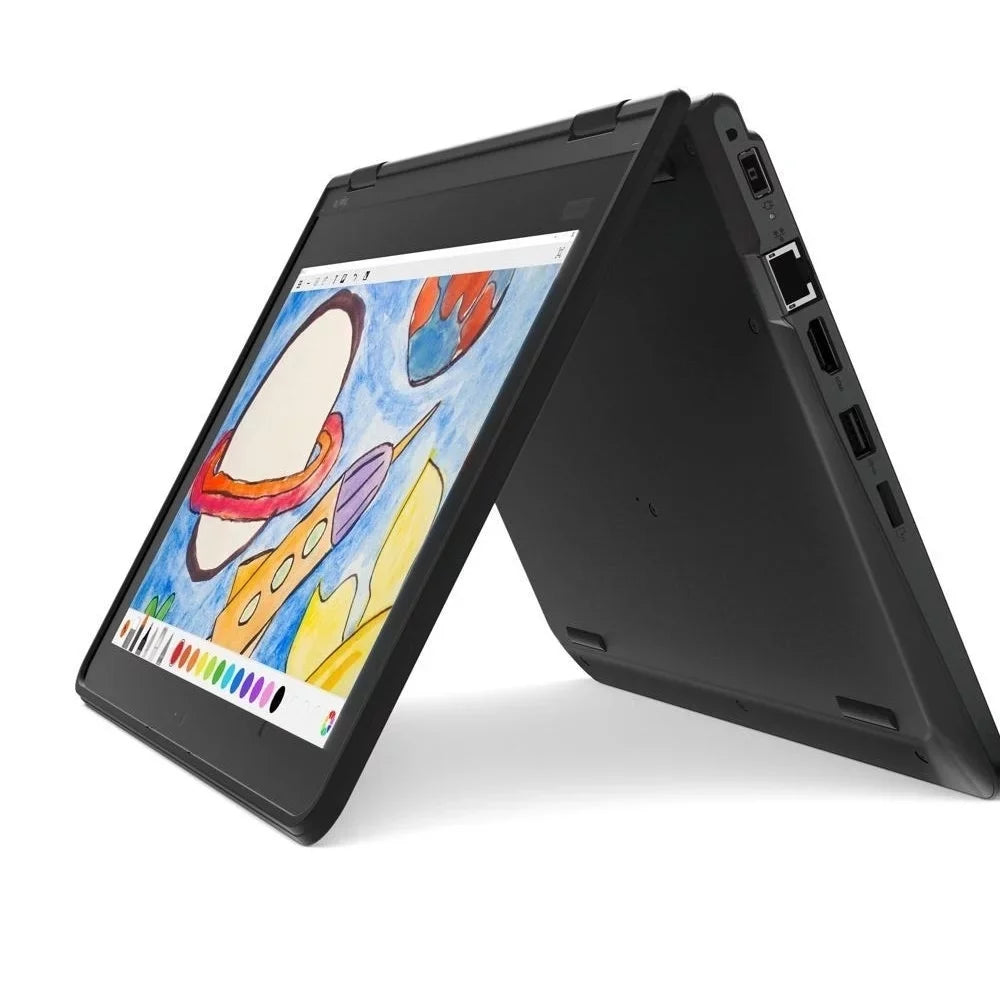 Lenovo ThinkPad 11e Yoga Gen 6 11.6" Touch 8GB 128GB SizeSizeD Core™ M3-8100Y 1.10GHz Win10H,Black (Used)