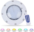 Fetcoi LED Sizewimming Pool Light, Underwater RGB Color Pool Sizepa Light Pool Multi-Color Bright Lighting Equipment with Remote Controller (25W)