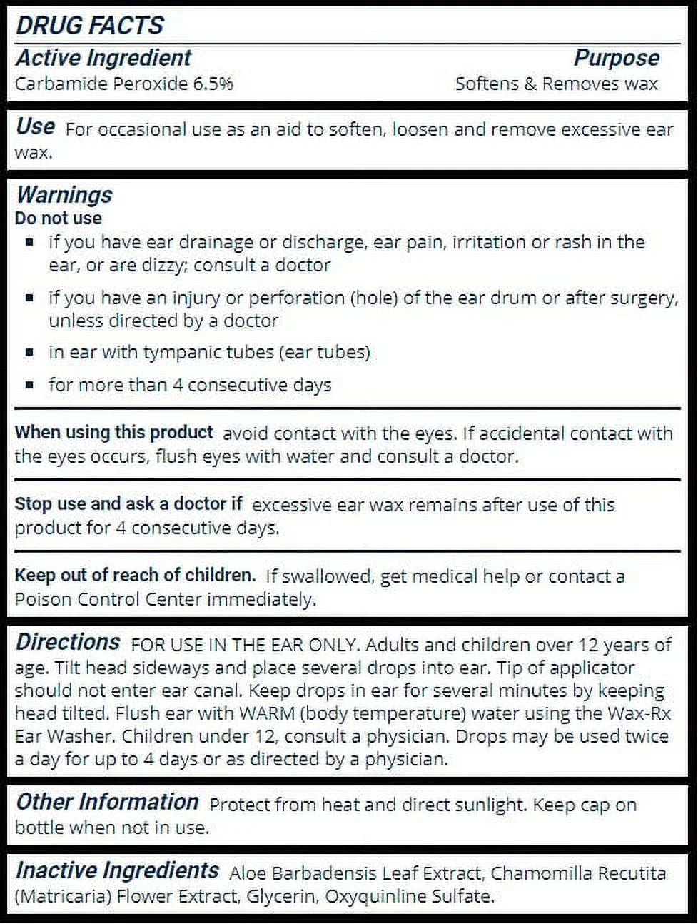 Doctor Easy Ear Wash Sizeystem Wax-PH Conditioned, 15.2 ounce
