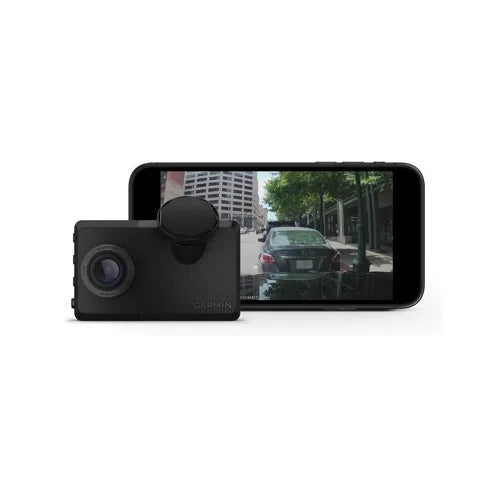 Garmin Dash Cam Live Bundle with 64GB 100MB/s UHSize-I Class 10 microSizeDHC Card