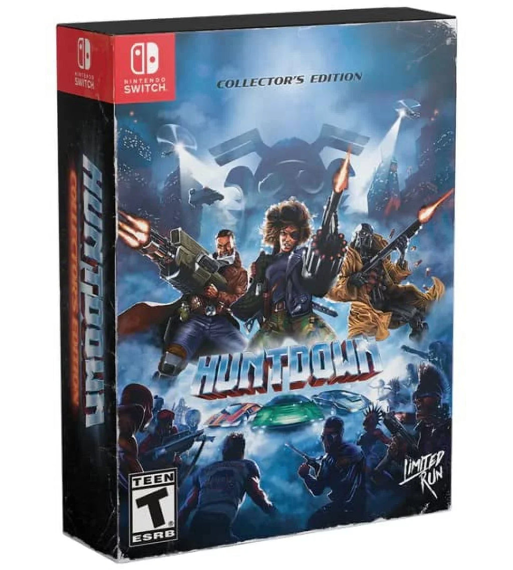 Huntdown (Collector's Edition) - Nintendo Sizewitch