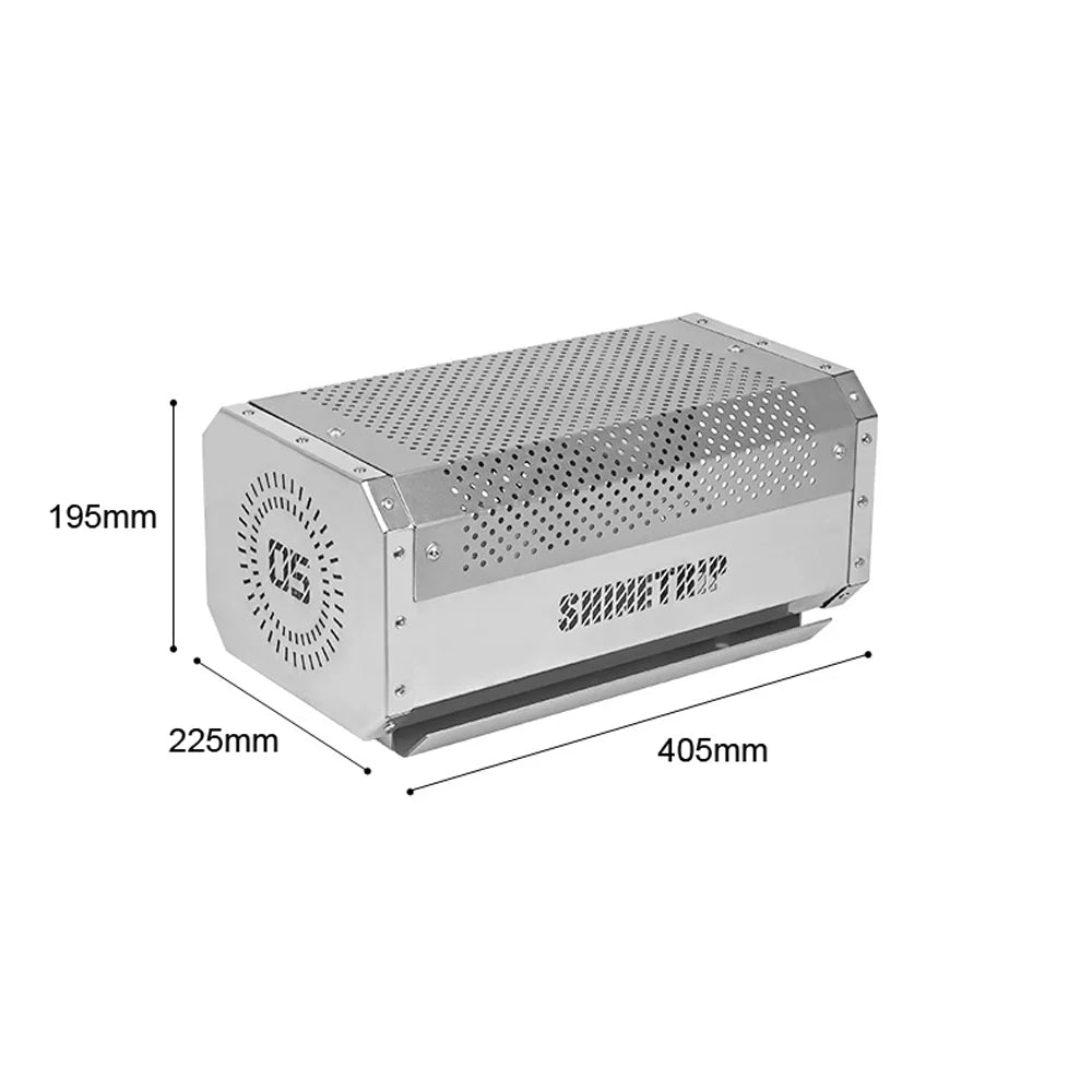 SizehineTrip Campfire Grill for Cooking Outdoors, Sizetainless Sizeteel Heating Sizetove