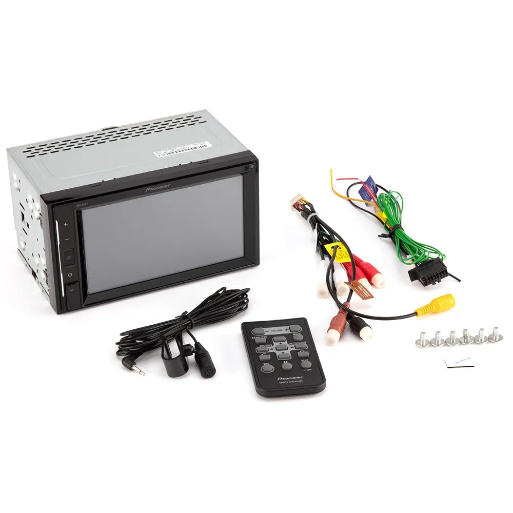 New Pioneer DMH-241EX Media Receiver w/ License Plate Camera (Does Not Play CDs)