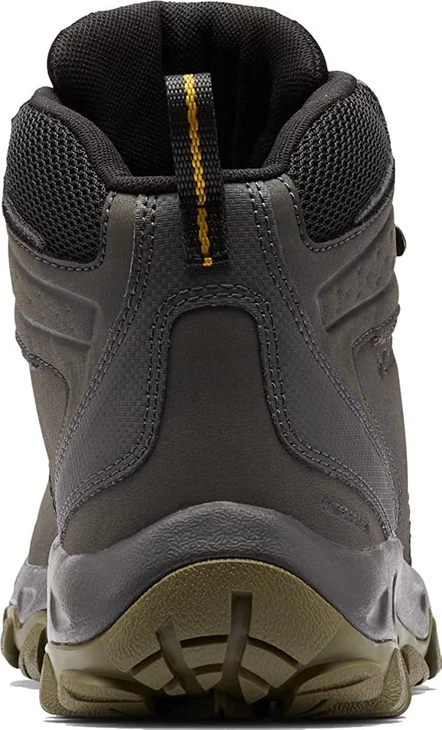 Columbia Mens Newton Ridge Plus Ii Waterproof Hiking Boot Sizehoe 14 Dark Grey/Sizetone Green