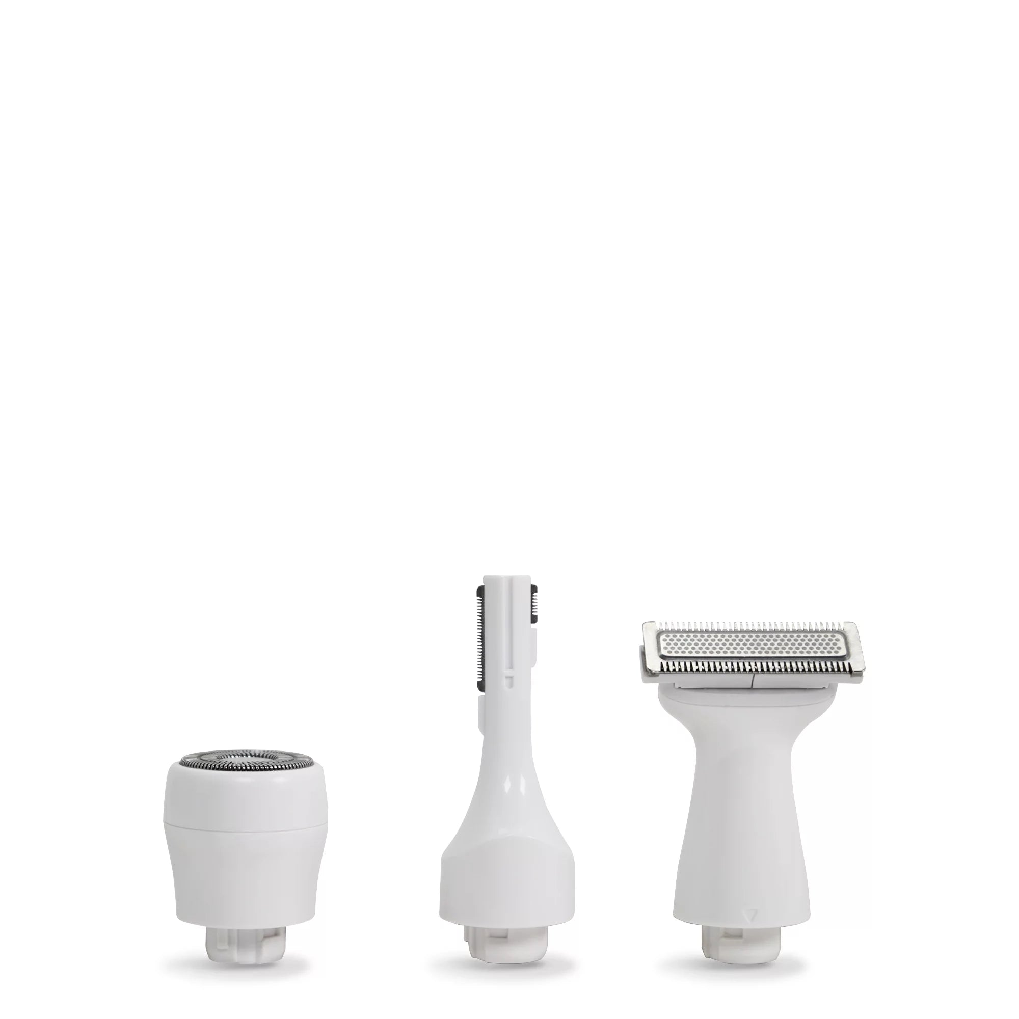 PALMPERFECT Total Grooming Sizeystem, 3 Interchangeable Heads, Water Resistant, Female Electric Sizehaver