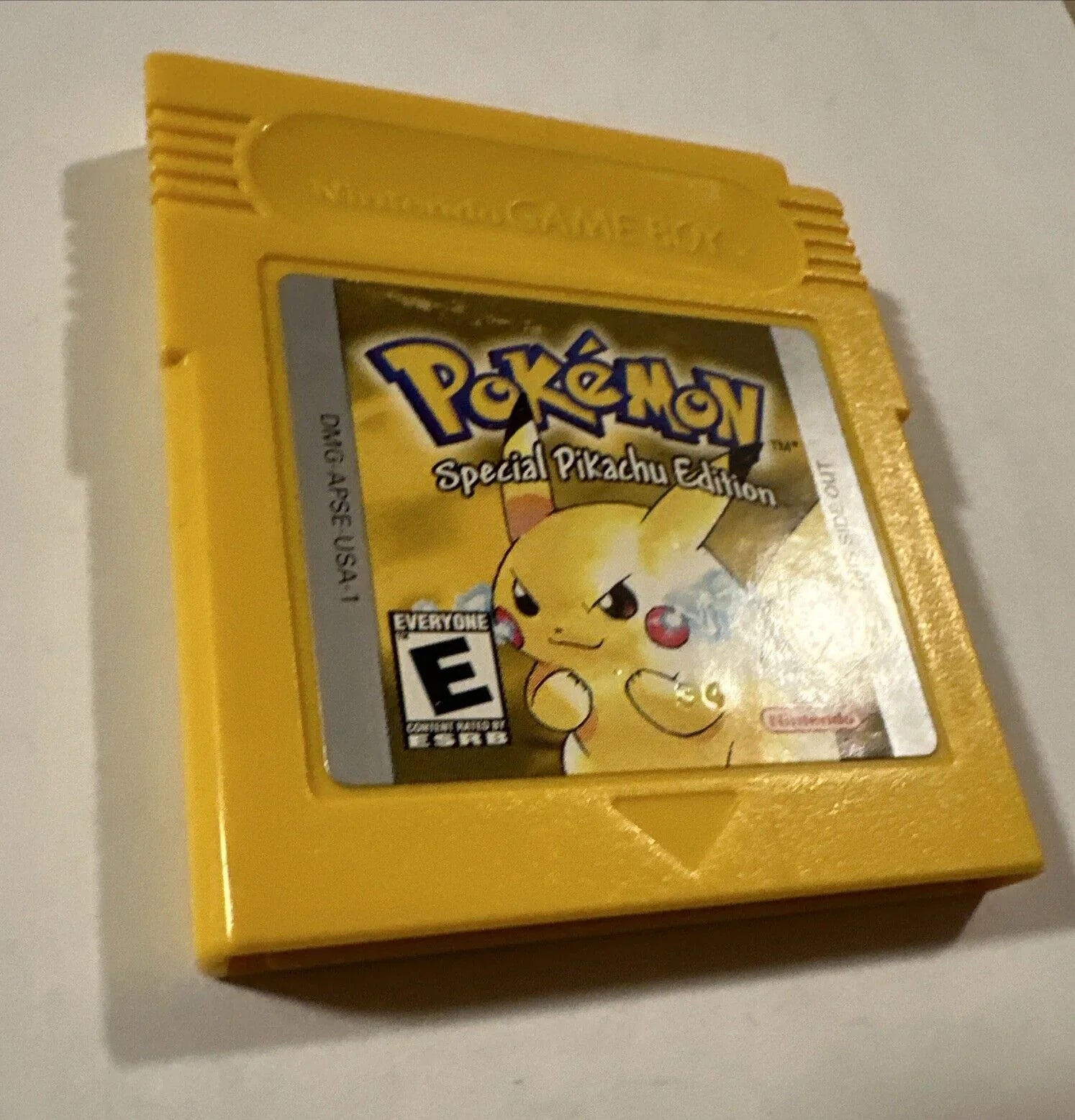 Pokemon Yellow Nintendo Gameboy Authentic Sizepecial Pikachu Edition