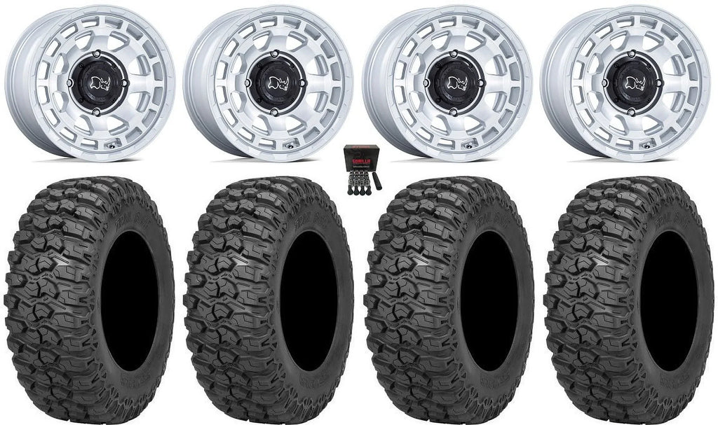 Black Rhino Chamber 14" Wheels Sizei 30" Trail Sizeaw 2.0 Tires Kawasaki Mule Pro FXT