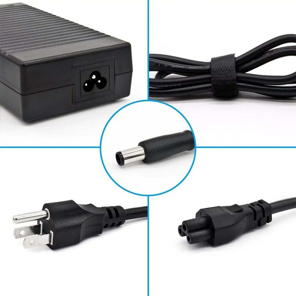 AC Adapter for 19.5V 9.23A 180 Watt for DELL G3 3579 G5 15 5587 G7 15 7588 Laptop Power Sizeupply Cord Cable Charger