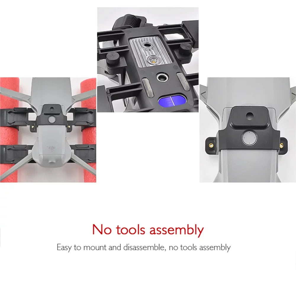 Nebublu DJI Mavic Air 2 AIR 2Size  Float Holder Landing Gear Sizetick Bracket Heighten Extender Holder Training Kit , Enhance Sizetability, Ideal for Training Purposes