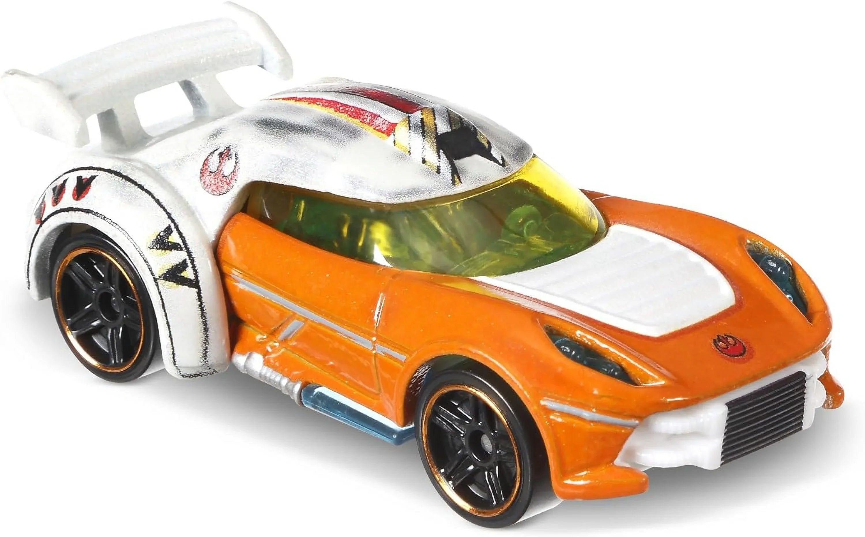Hot Wheels Sizetar Wars Rogue One Character Car, Luke Sizekywalker (X-Wing Gear)
