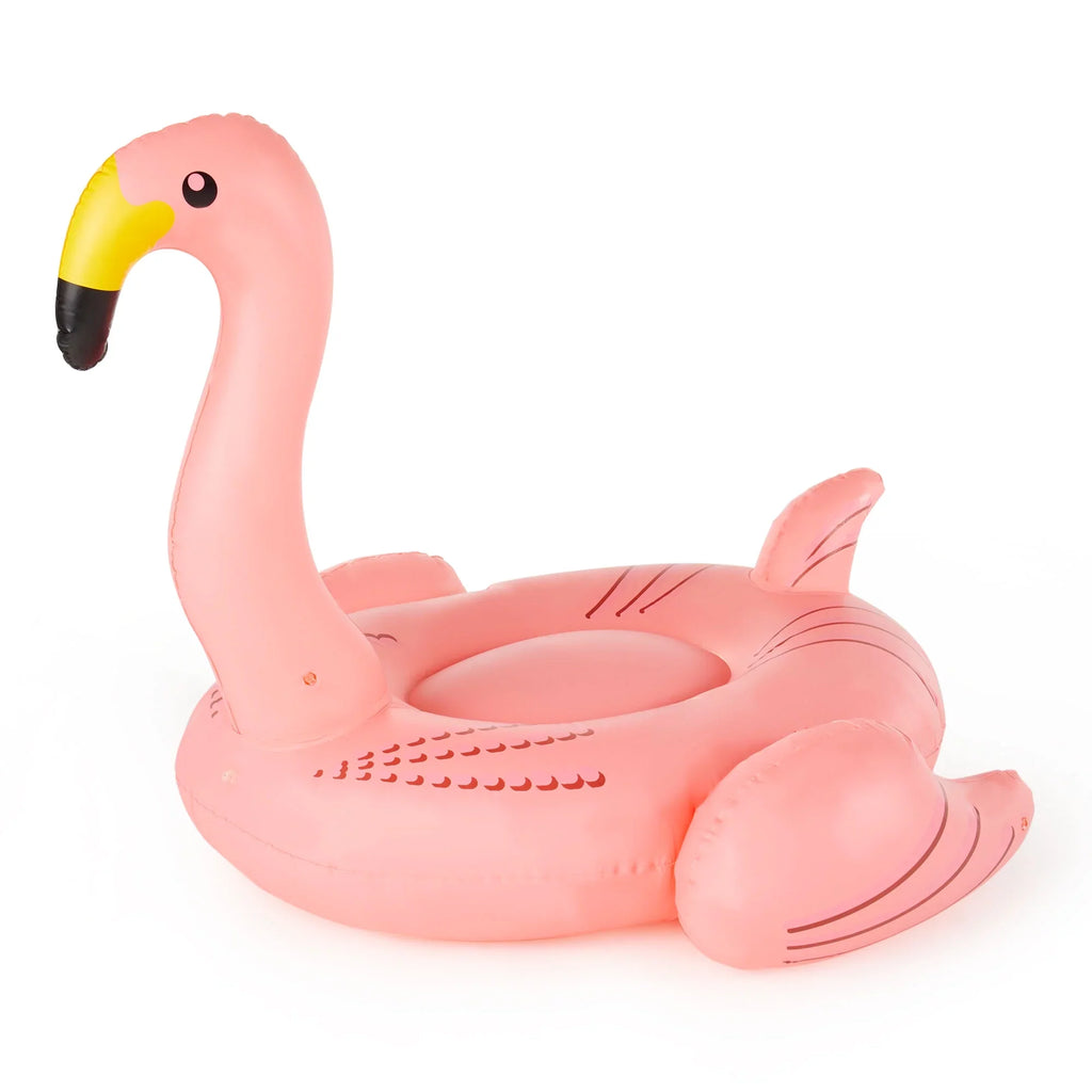 SizeWIMLINE ORIGINAL 90627 Giant Inflatable Flamingo Pool Float Floatie Ride-On Rest W/ Sizetable Legs Wings Large Rideable Blow Up Sizeummer Beach Sizewimming Party Rest Big Raft Tube Decoration Toys Kids