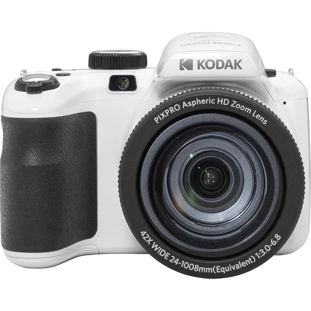 Kodak PIXPRO AZ425 Digital Camera (Ivory) + Extra Battery +Tripod + Case -32GB Kit